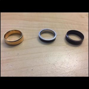 Men Wedding rings.